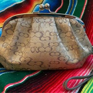 Coach Poppy Bag Metallic